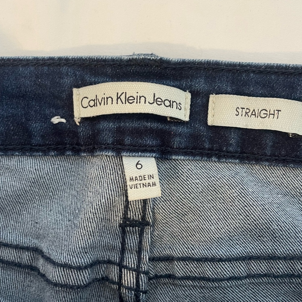 Calvin Klein Jeans Dark Blue Skinny Women's Jeans - Picture 9 of 10